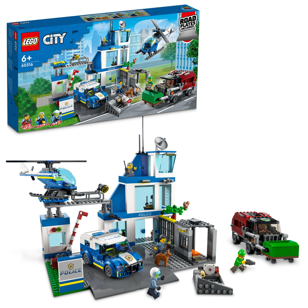 LEGO® City Police Station Building Kit 60316