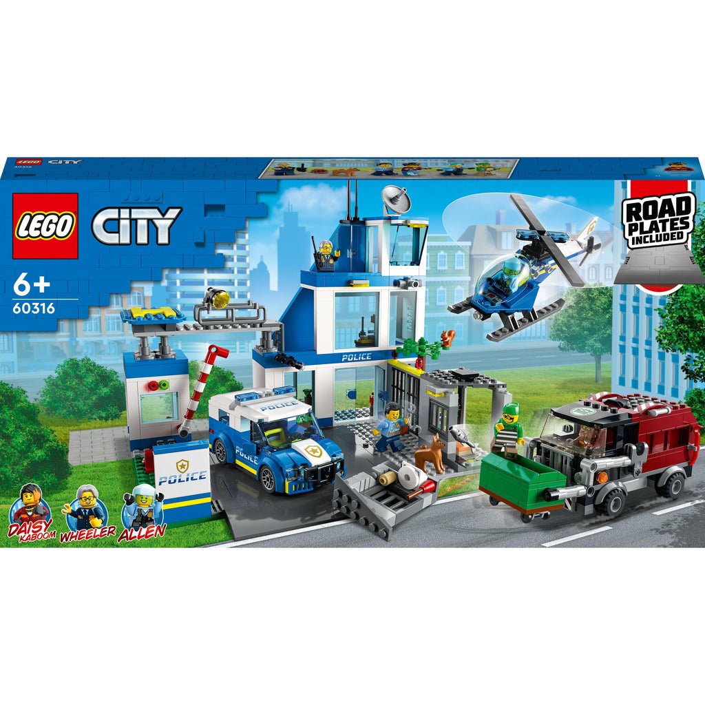 LEGO® City Police Station Building Kit 60316