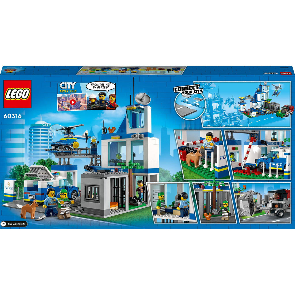 LEGO® City Police Station Building Kit 60316