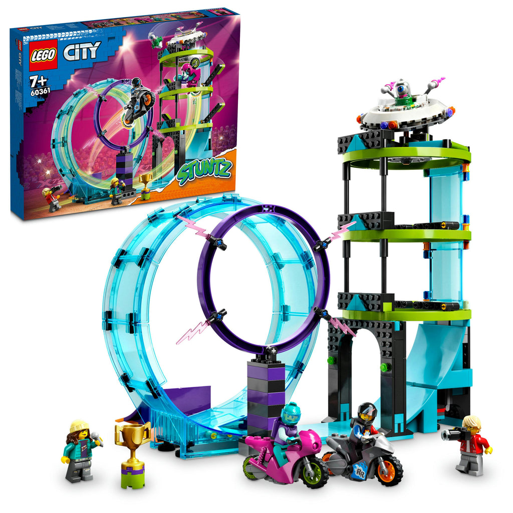 60361 LEGO City Ultimate Stunt Riders Challenge + 60387 FREE!