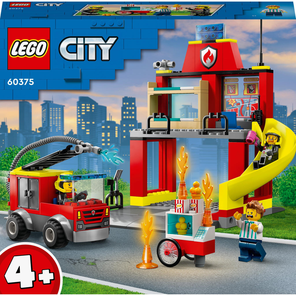 60375 LEGO 4+ City Fire Station and Fire Truck