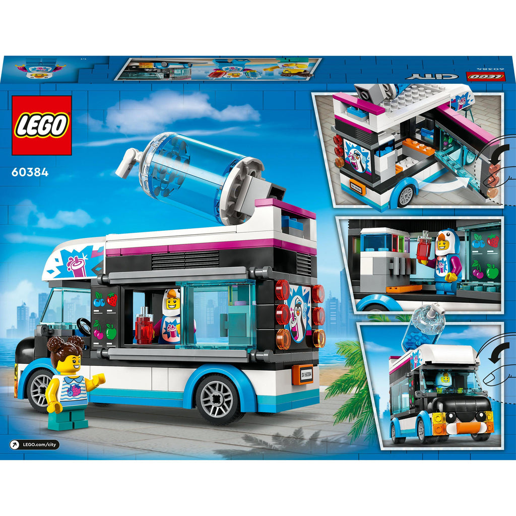 LEGO® City Penguin Slushy Van Building Toy Set 60384