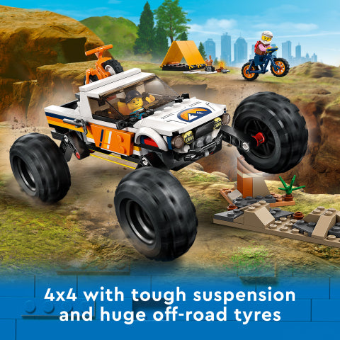 LEGO® City 4x4 Off-Roader Adventures Building Toy Set 60387