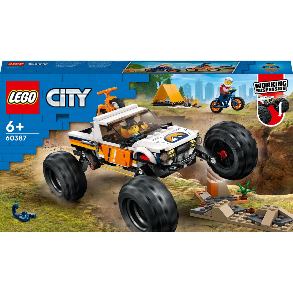 LEGO® City 4x4 Off-Roader Adventures Building Toy Set 60387