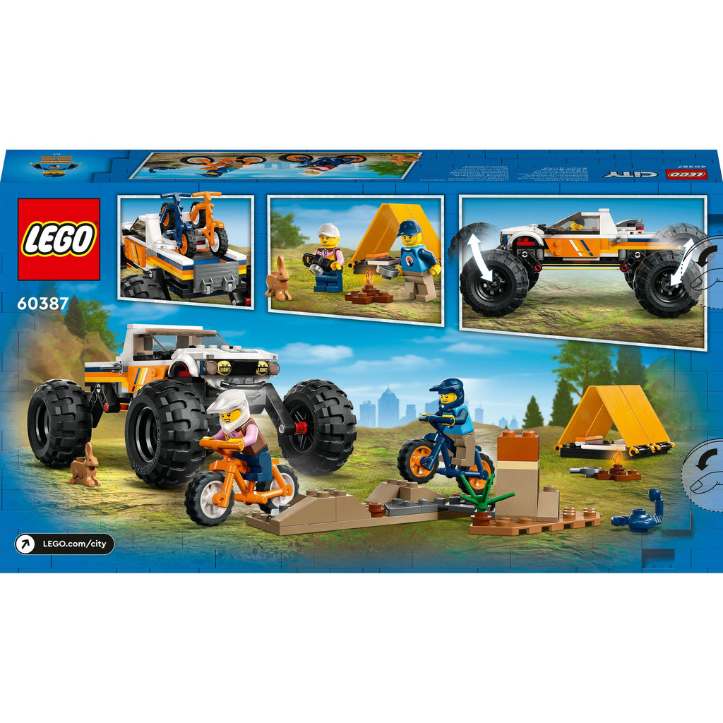 LEGO® City 4x4 Off-Roader Adventures Building Toy Set 60387