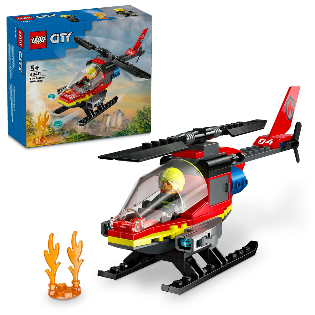 60411 LEGO City Fire Rescue Helicopter