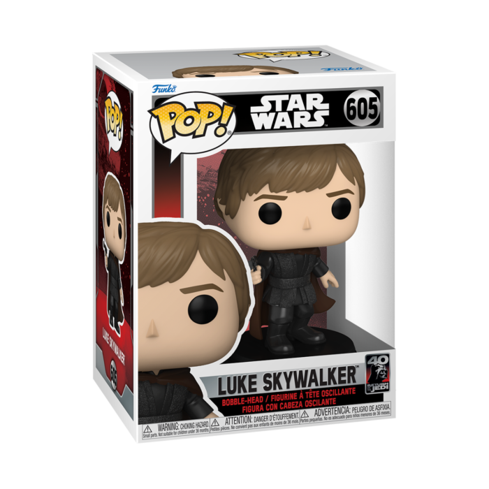 605 Funko POP! Star Wars Episode VI Return of the Jedi - Luke Skywalker 40th Anniversary