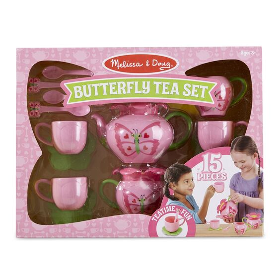 6181 Melissa & Doug Bella Butterfly Tea Set