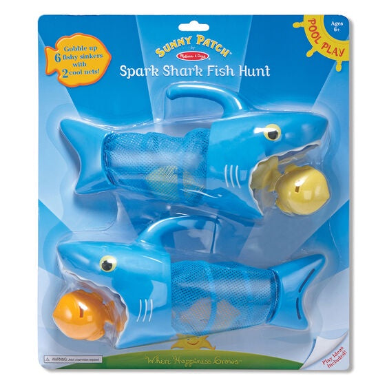 6664 Melissa & Doug Spark Shark Fish Hunt Pool Toy