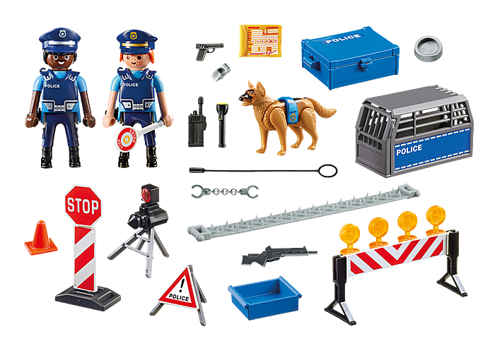 6924 Playmobil Police Roadblock