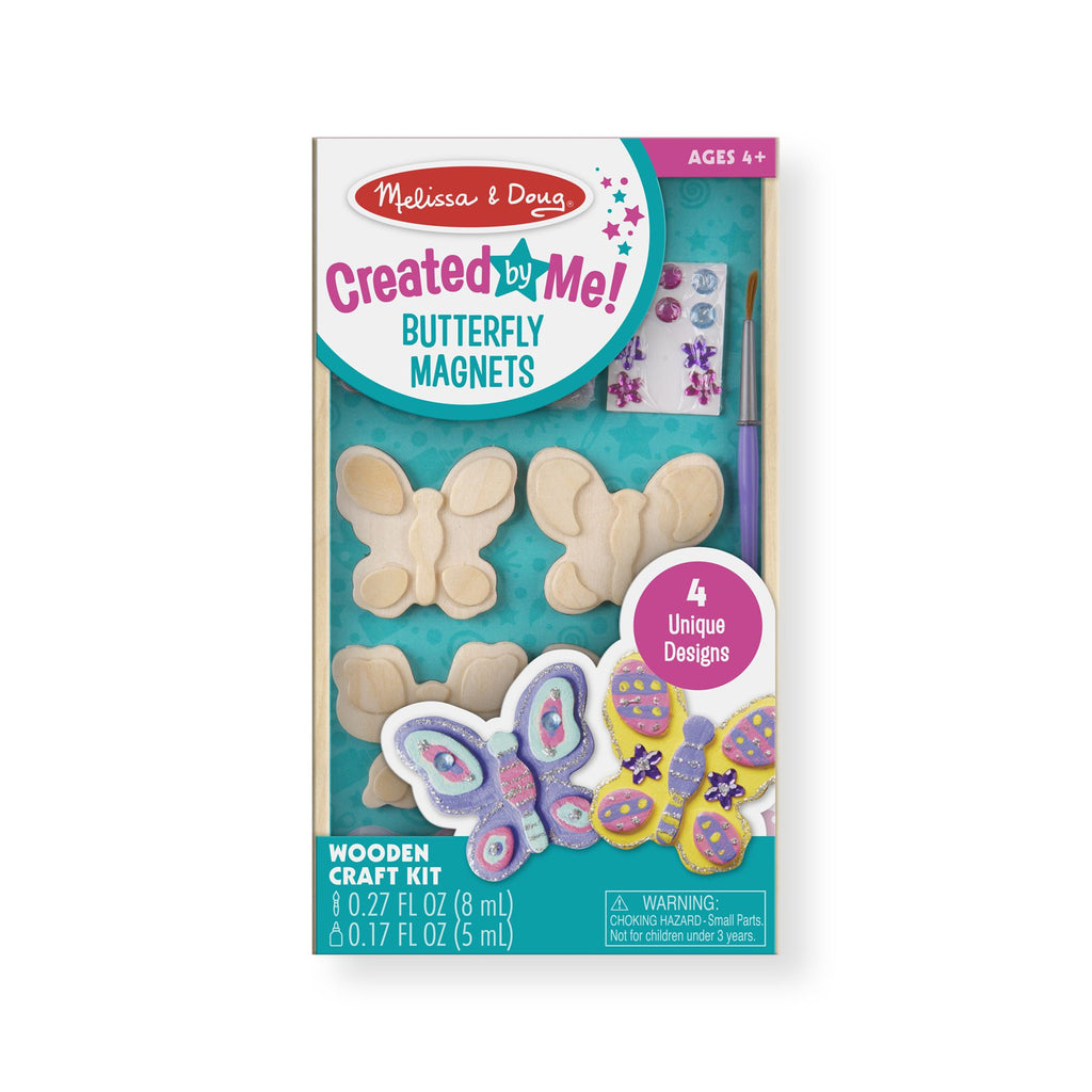 9515 Melissa & Doug Decorate Your Own Wooden Butterfly Magnets