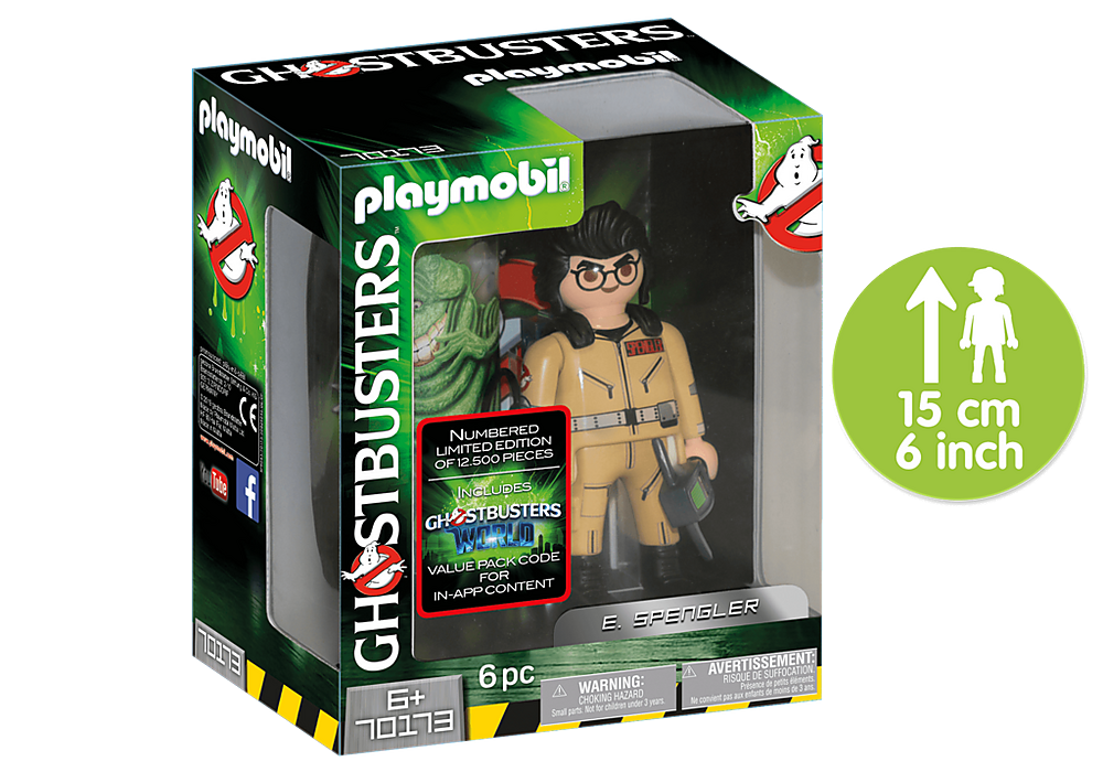 70173 Playmobil Ghostbusters Collection Figure E. Spengler