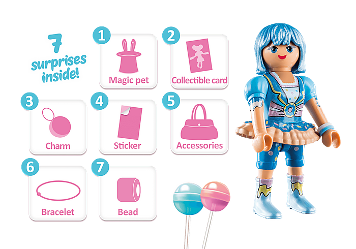 70386 Playmobil Clare - Candy World