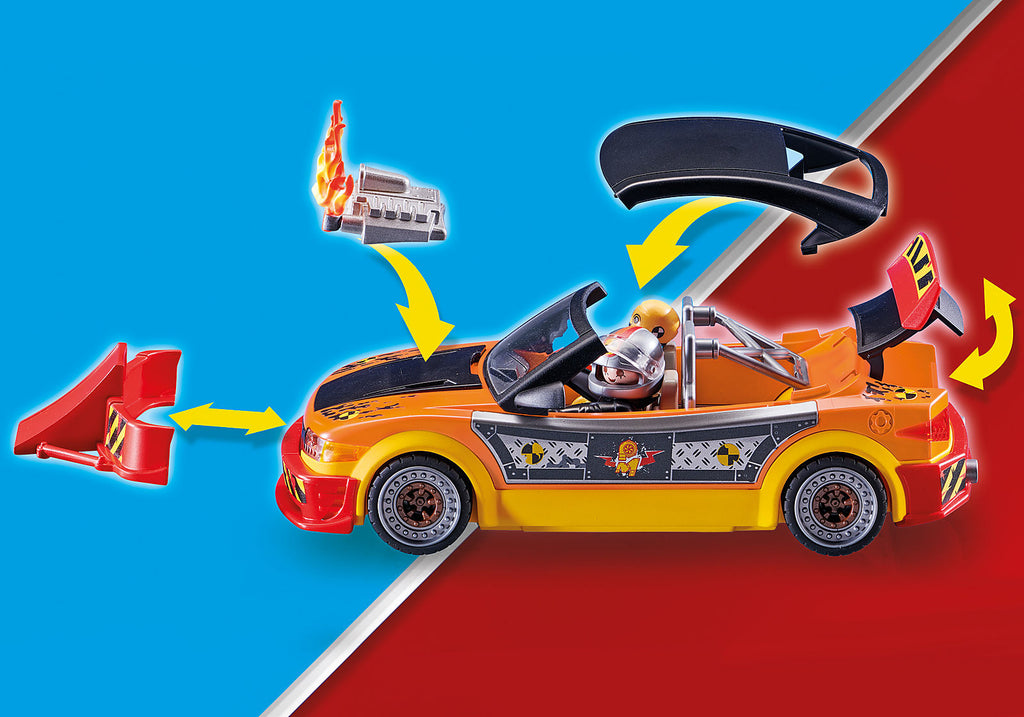 70551 Playmobil Stunt Show Crash Car