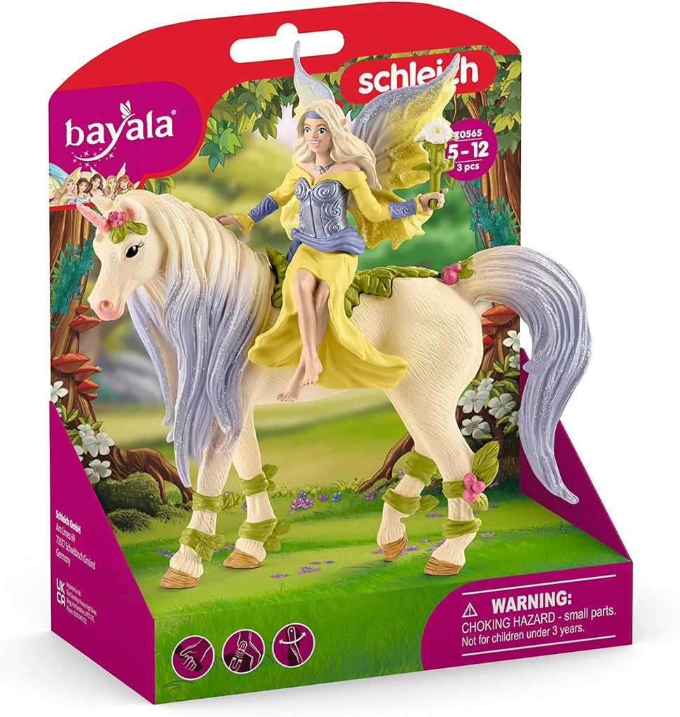 70565 Schleich Bayala Fairy Sera with Blossom Unicorn