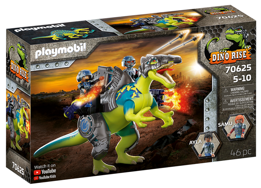 70625 Playmobil Spinosaurus: Double Defense Power