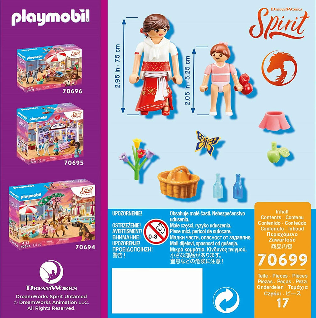 70699 Playmobil Spirit Young Lucky & Mum Milagro