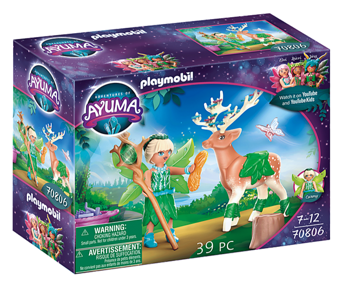 70806 Playmobil Ayuma Forest Fairy with Soul Animal