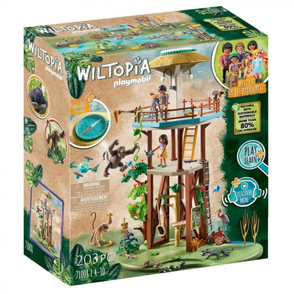 71008 Playmobil Wiltopia - Research Tower with Compass