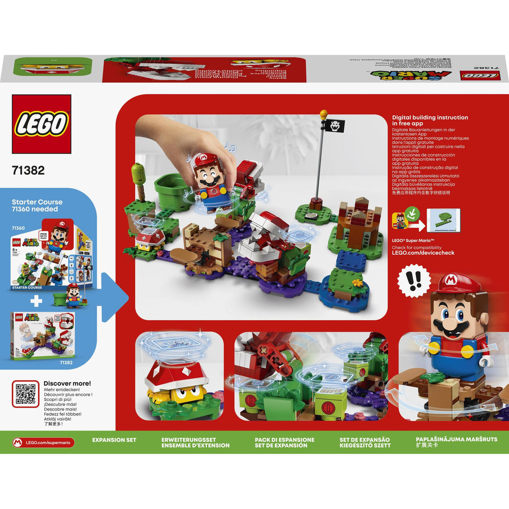71382 LEGO Super Mario Piranha Plant Puzzling Challenge Expansion Set