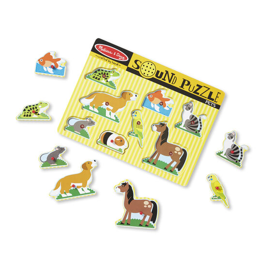 730 Melissa & Doug Pets Sound Puzzle