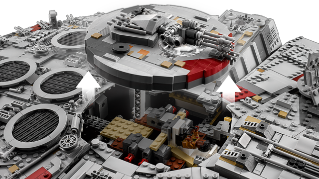 LEGO® Star Wars Millennium Falcon Collectible Building Kit 75192