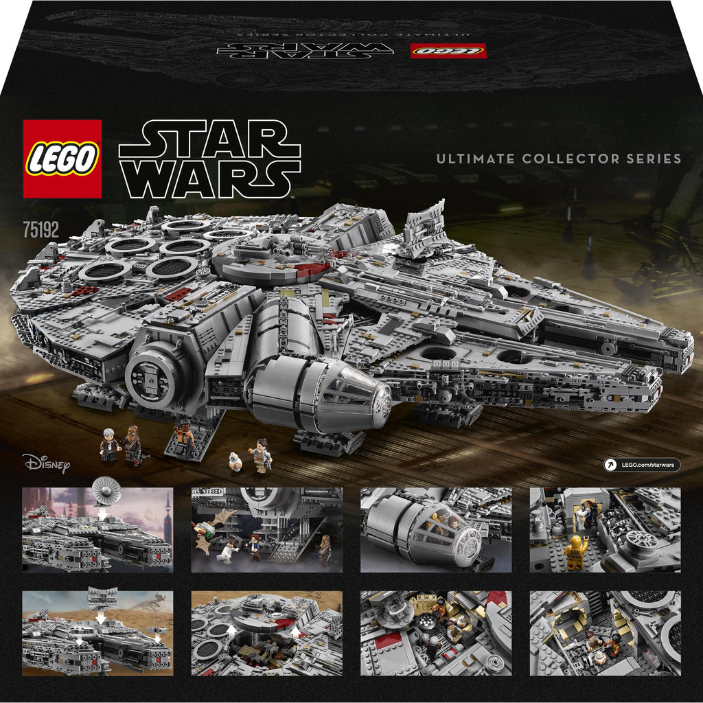 LEGO® Star Wars Millennium Falcon Collectible Building Kit 75192