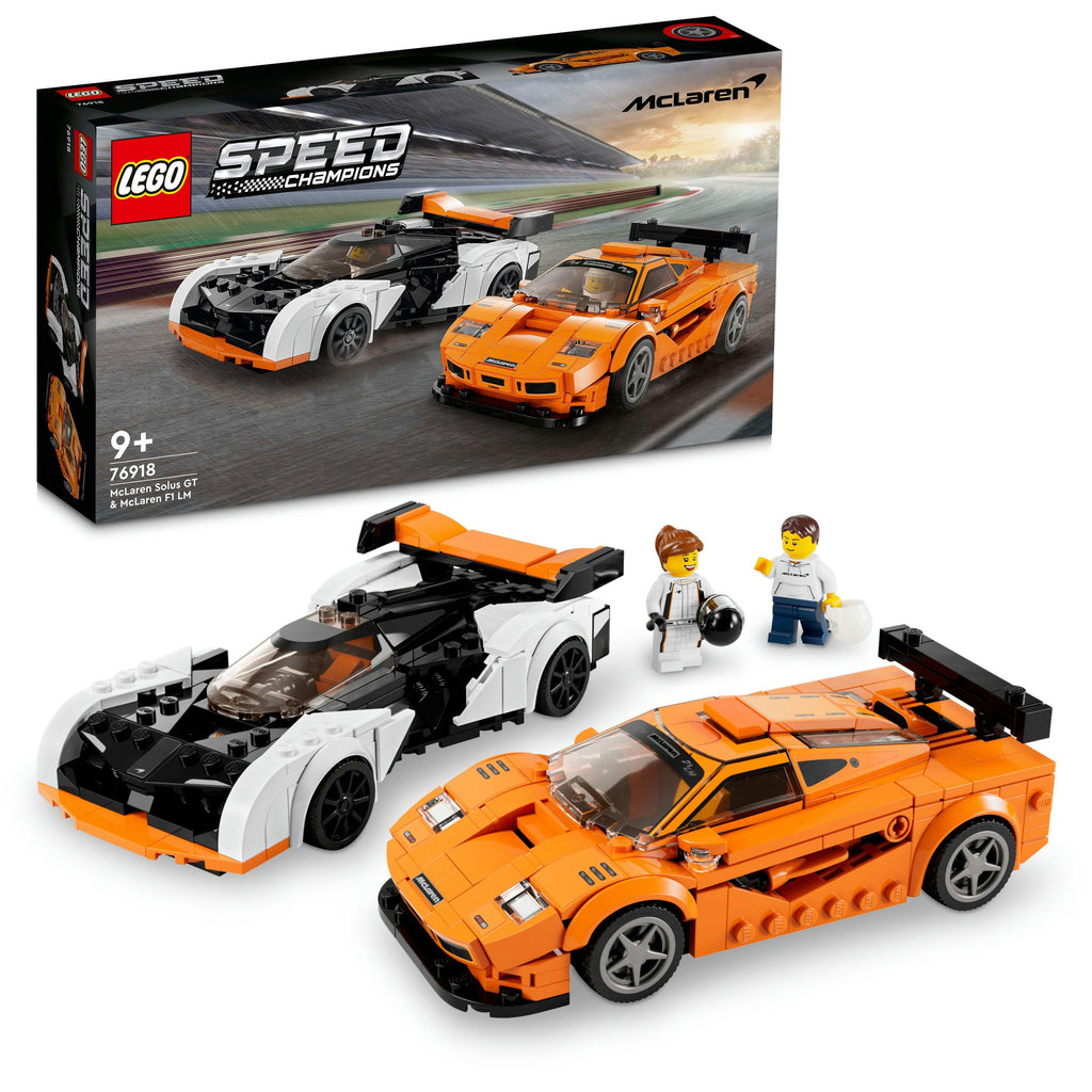76918 LEGO Speed Champions McLaren Solus GT & McLaren F1 LM