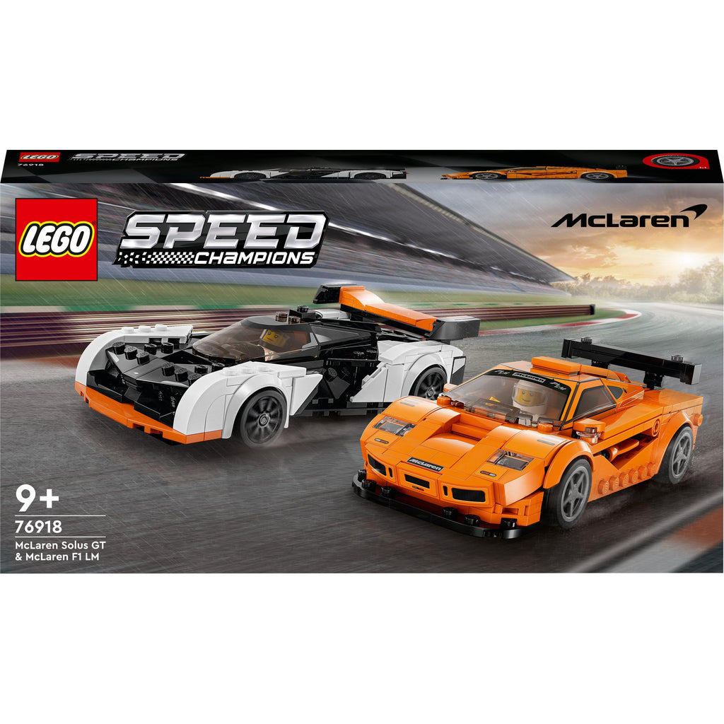 76918 LEGO Speed Champions McLaren Solus GT & McLaren F1 LM