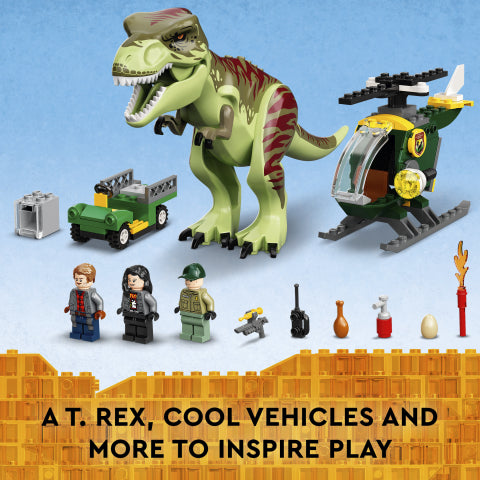 LEGO® Jurassic World T. rex Dinosaur Breakout Building Kit 76944