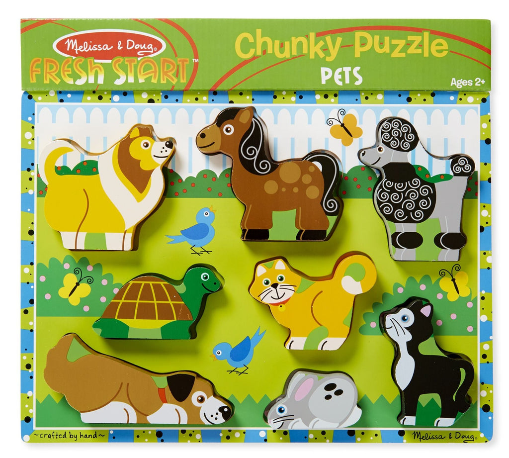 3724 Melissa & Doug Chunky Puzzle - Pets