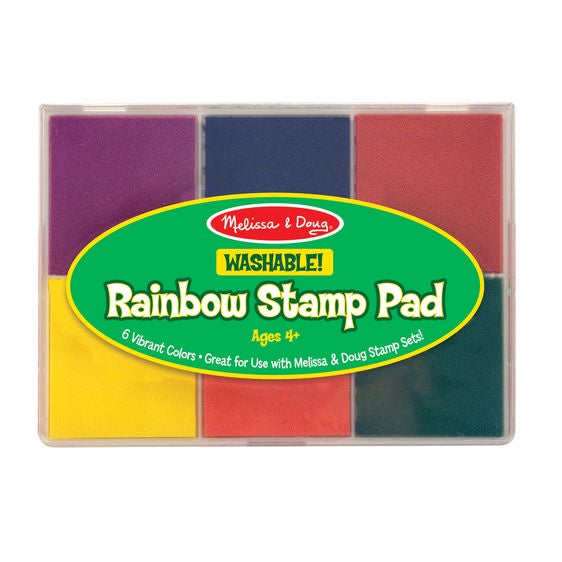 1637 Melissa & Doug Rainbow Stamp Pad