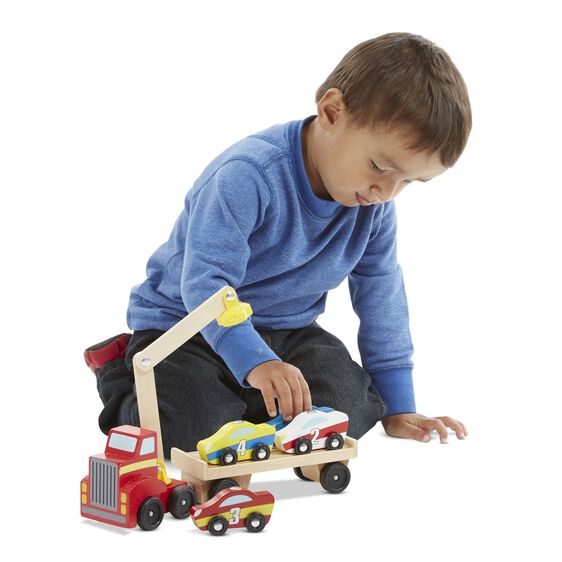 9390 Melissa & Doug Magnetic Car Loader