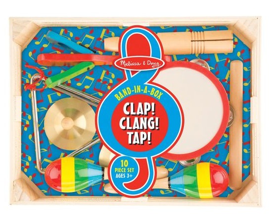 488 Melissa & Doug Band-in-a-Box - Clap! Clang! Tap!