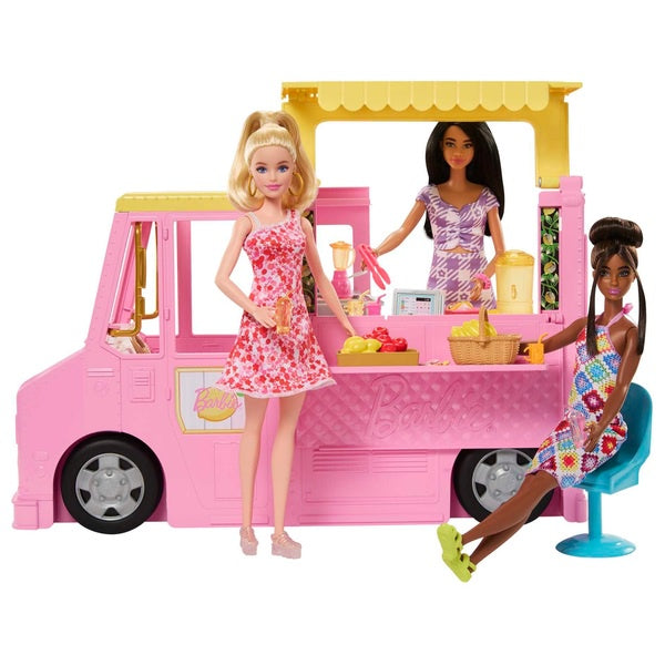 Barbie Lemonade Truck Playset with Accessories