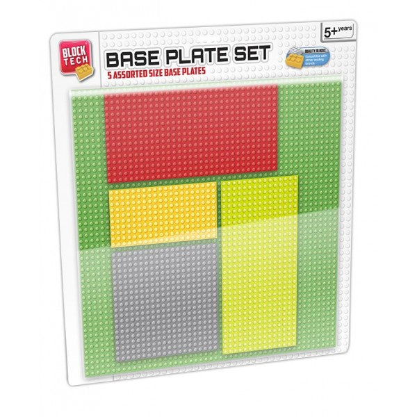 Block Tech 5-in-1 Base Plate Set