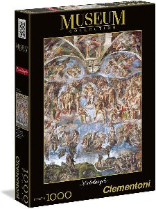 Clementoni Museum Collection Michelangelo - Universal Judgement 1000 Piece Puzzle