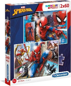 Clementoni Spider-Man Puzzle 2 x 60 Pcs