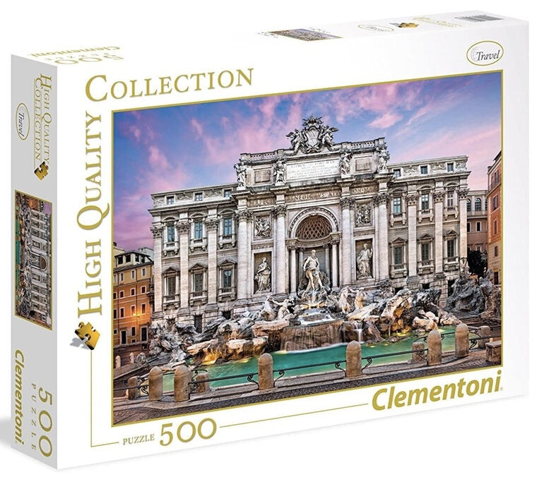 Clementoni Trevi Fountain 500 Piece Puzzle