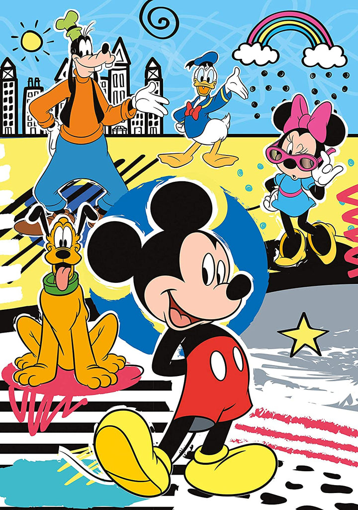 Clementoni Disney Mickey Mouse - 104 pcs - Puzzle 104 + 3D Model