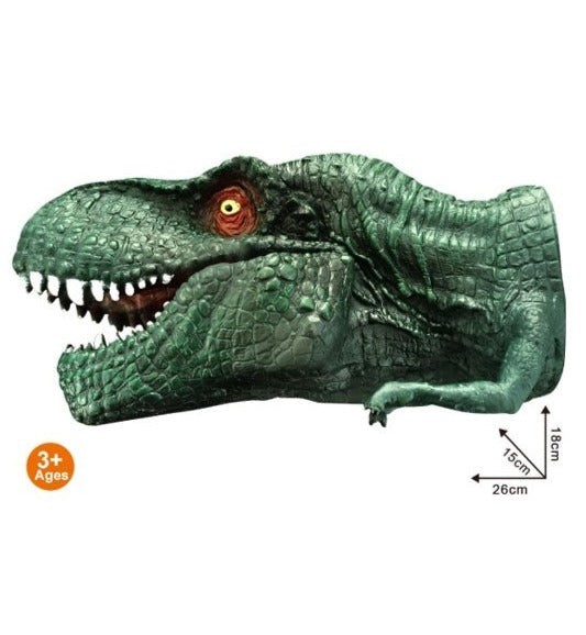 Dinosaur Hand Puppet - Green