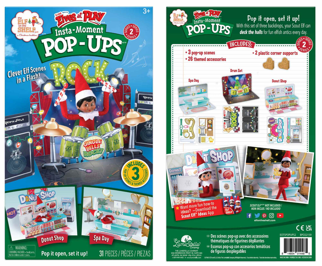 Elf on the Shelf Insta-Moments Pop-Ups (3 Pack)