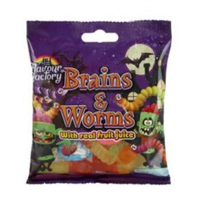 Gummy Brains & Worms 90g