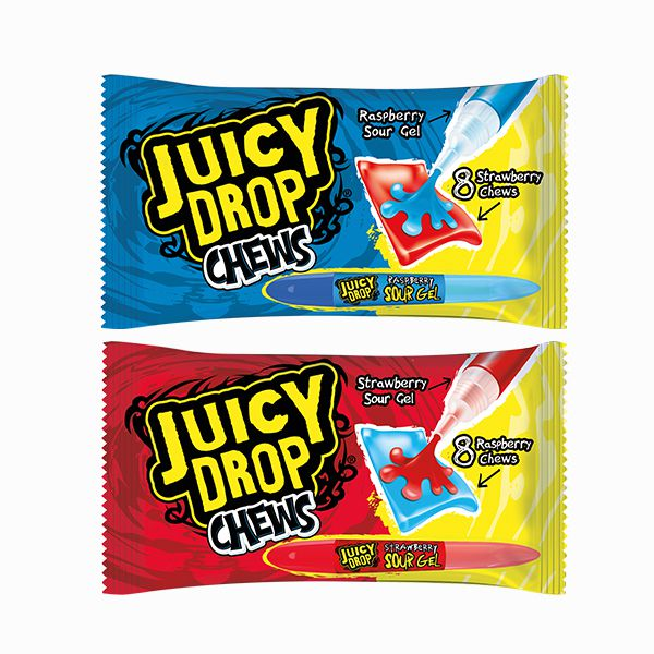 Juicy Drop Chews 57g Each