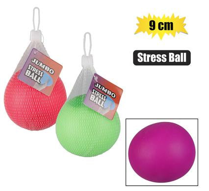 Jumbo Stress Ball 9cm Each