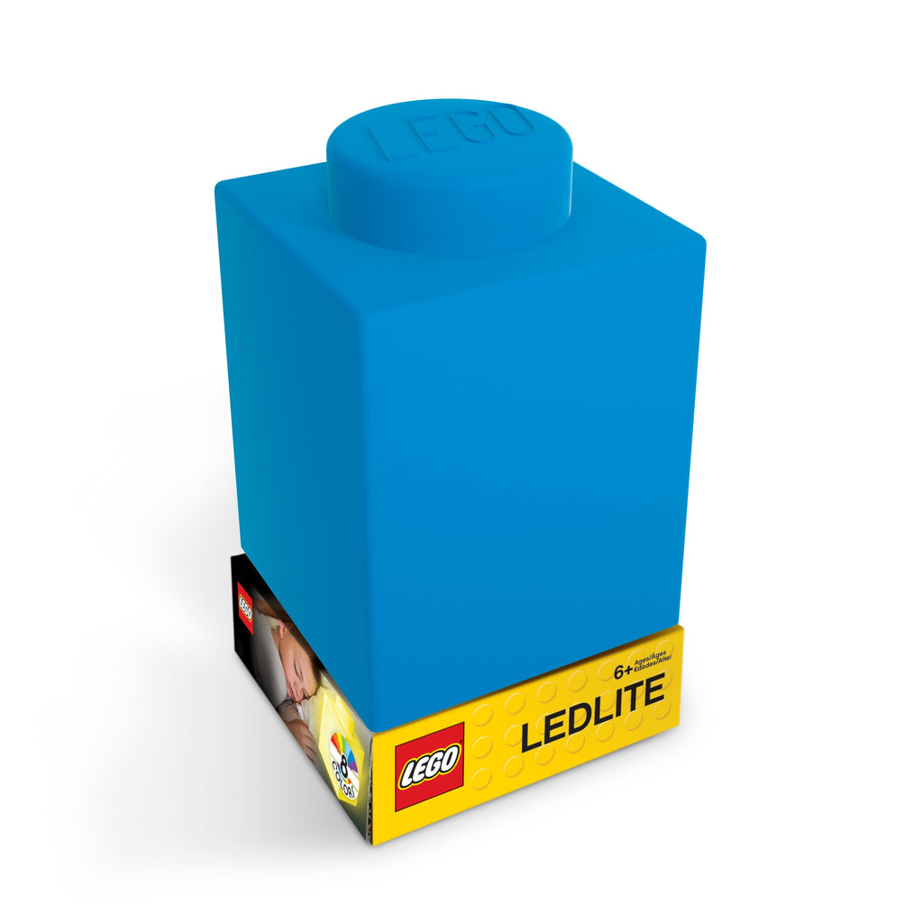 LEGO Iconic 1x1 Silicone Brick Nitelite - Blue