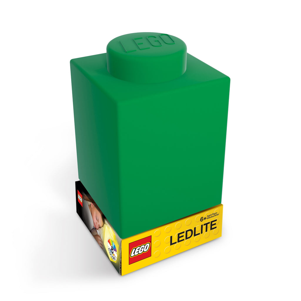 LEGO Iconic 1x1 Silicone Brick Nitelite - Green