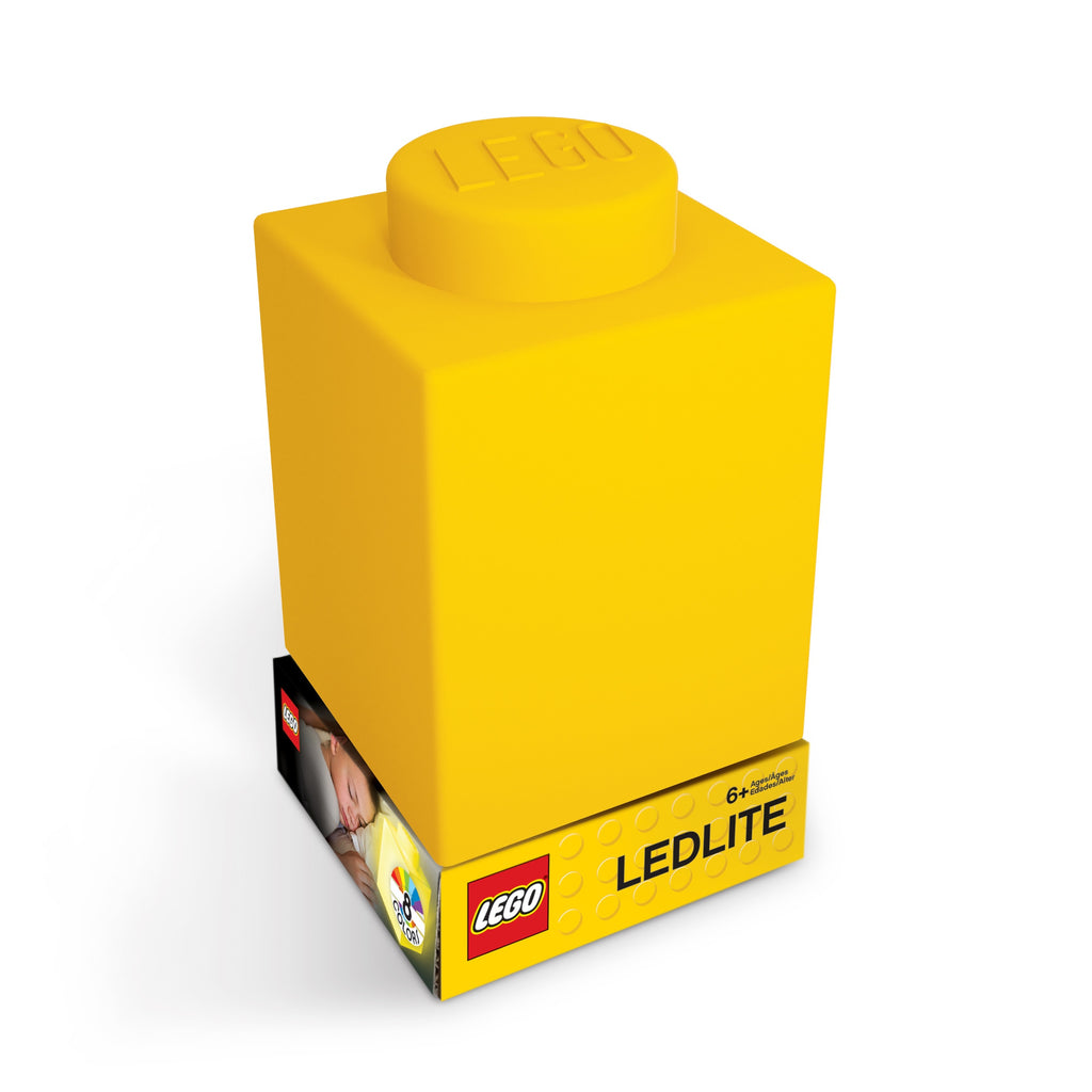 LEGO Iconic 1x1 Silicone Brick Nitelite - Yellow