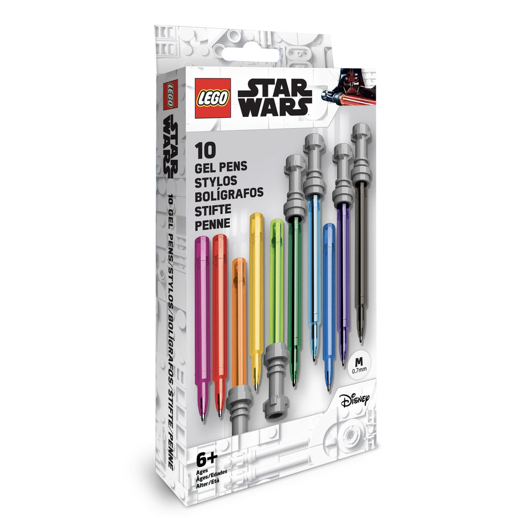 LEGO Star Wars Lightsaber Gel Pen Multi Pack 10pcs