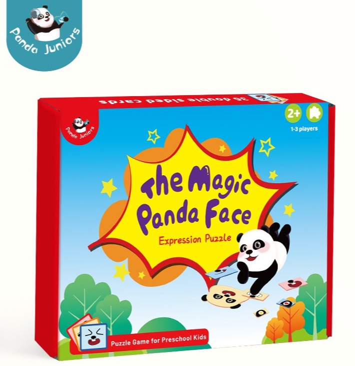 Panda Junior The Magic Panda Face - Expression Puzzle